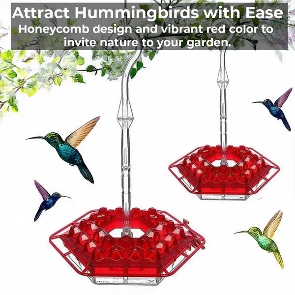 30-Port Hummingbird Feeder with 12oz Capacity for Hanging