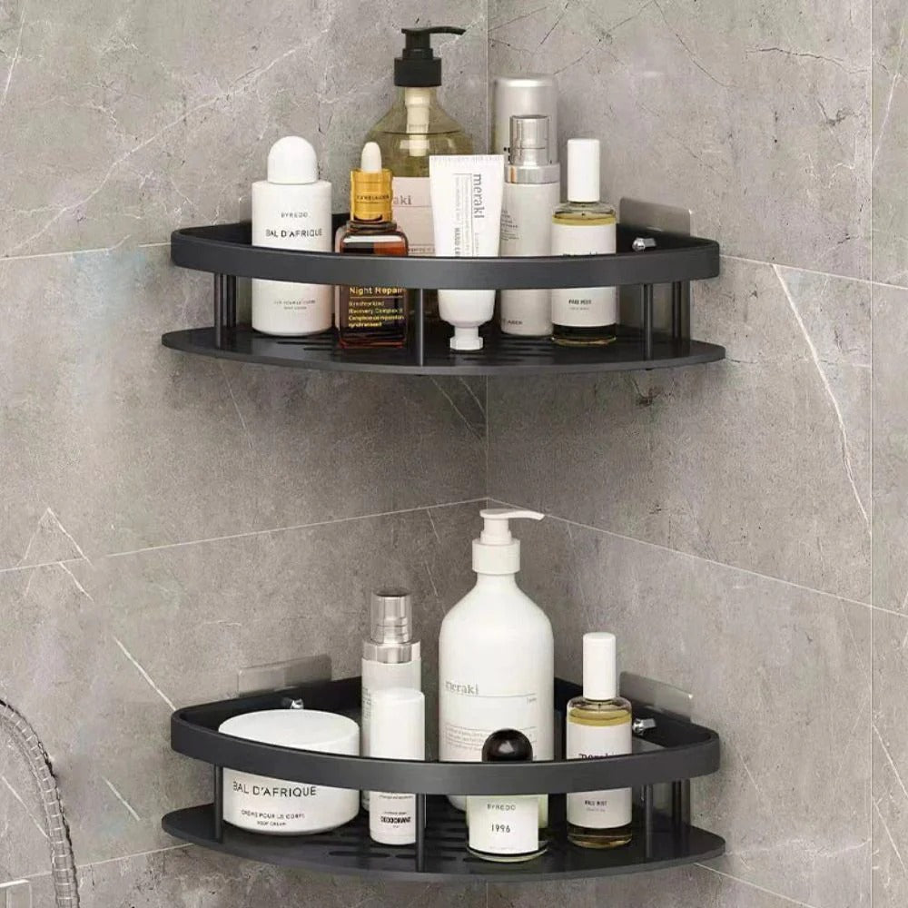 Corner Shower Organizer for Bathroom Space Saving