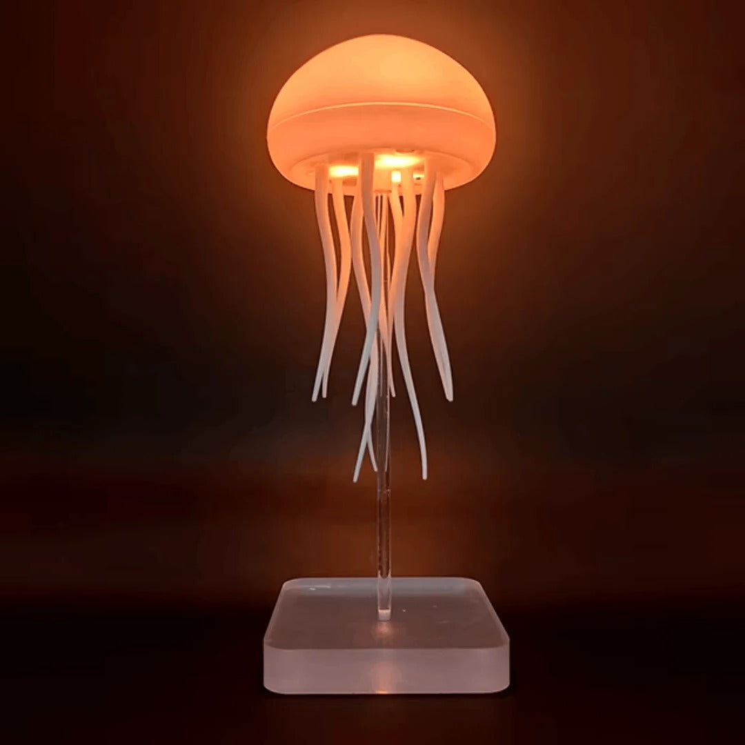 Voice-Activated LED Jellyfish Lamp with Color-Change Feature
