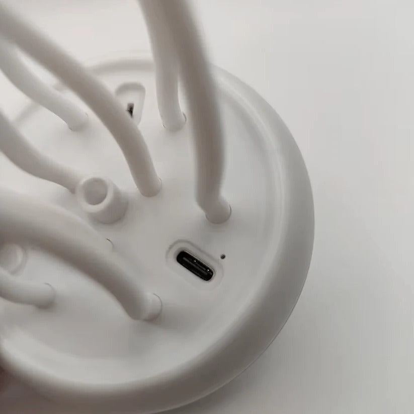 Voice-Activated LED Jellyfish Lamp with Color-Change Feature