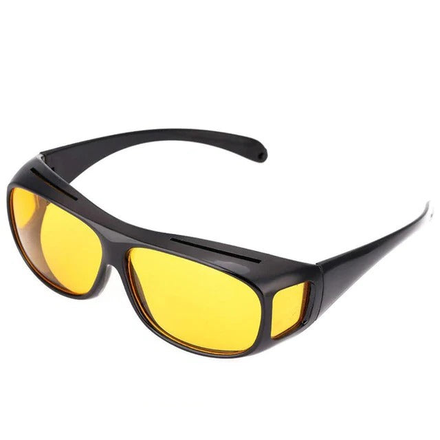 Tinted Lenses Night Vision Glasses with Anti-Glare Protection