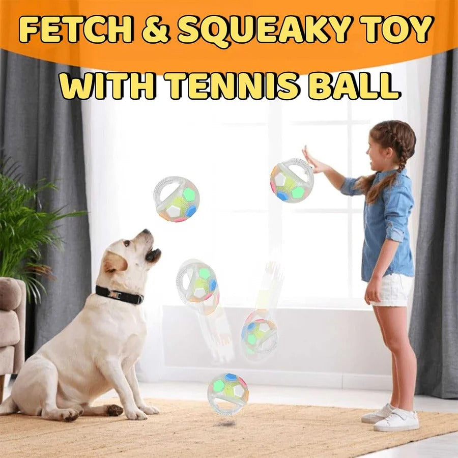 Durable Rubber Chew Toy Shaped Like a Football in Bottle Style