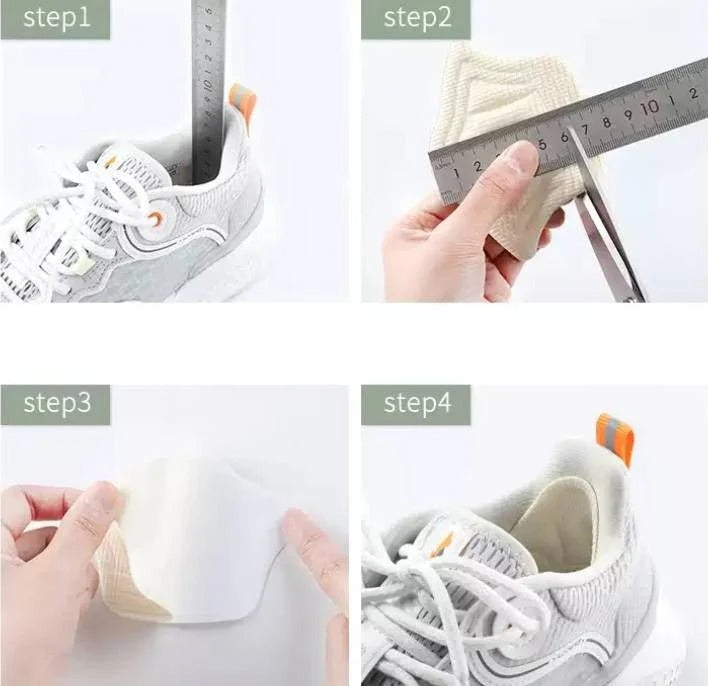 Shock Absorbing Gel Inserts for Heel Cushioning Support