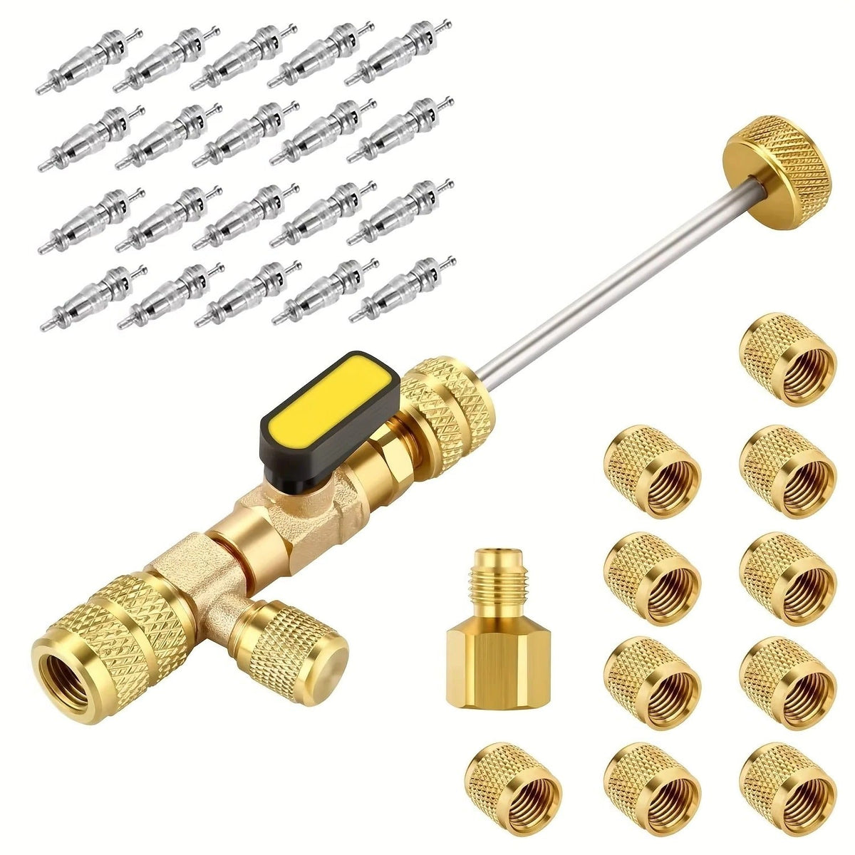 Tool for Installing and Removing HVAC Valve Cores