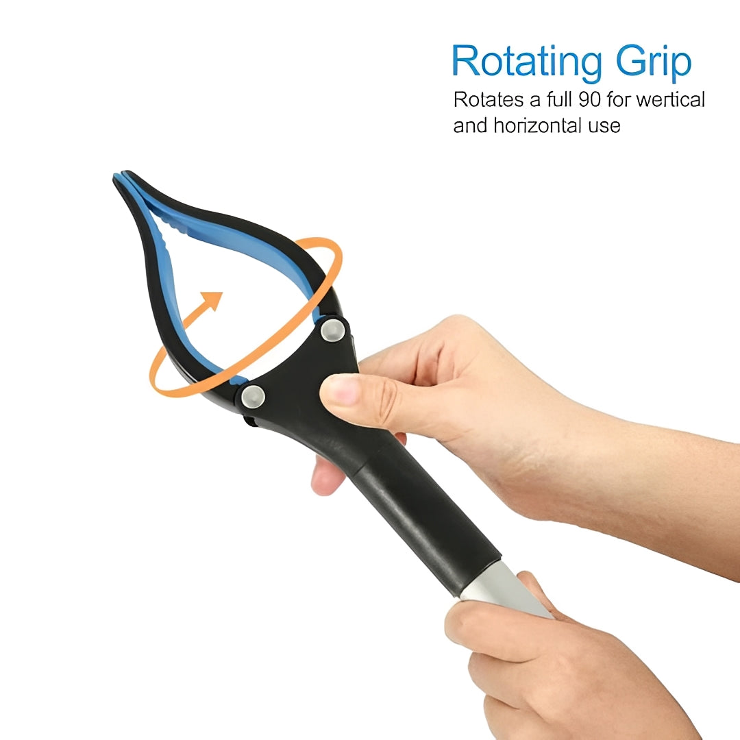 Rotating Head Reacher Tool for Accessing Difficult Spaces