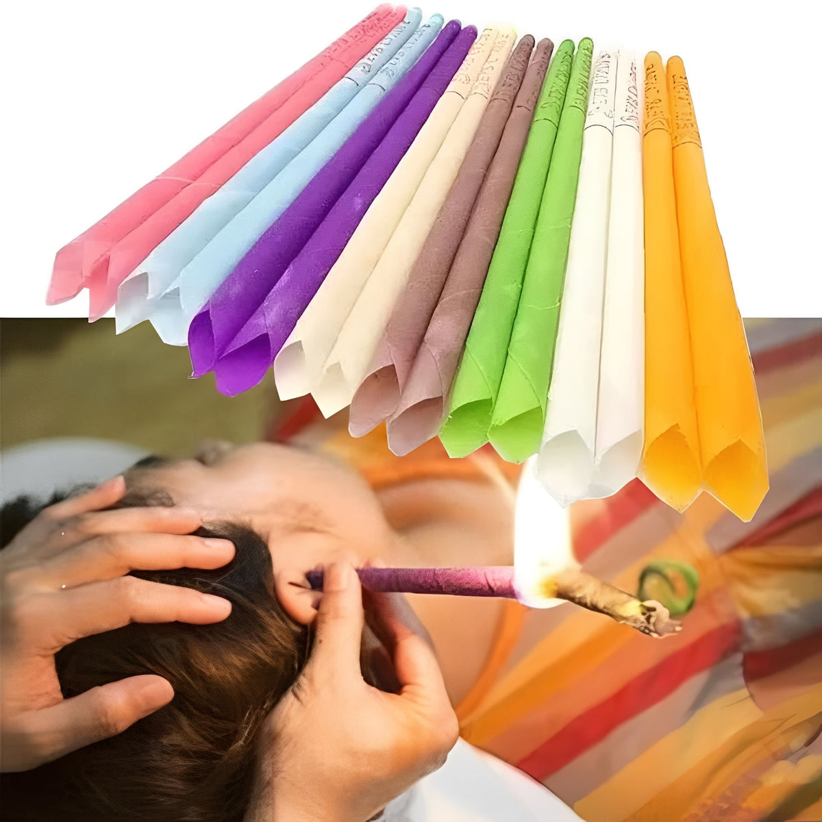 Candle Set for Ear Wax Cleaning and Removal