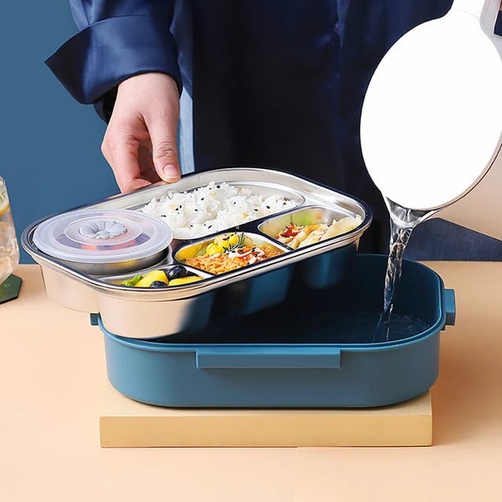 Stainless Steel Insulated Lunch Box for Thermal Food Storage