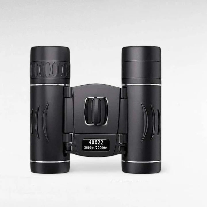 Compact 40x Binoculars with Multi-Layer Coating for Outdoor Use
