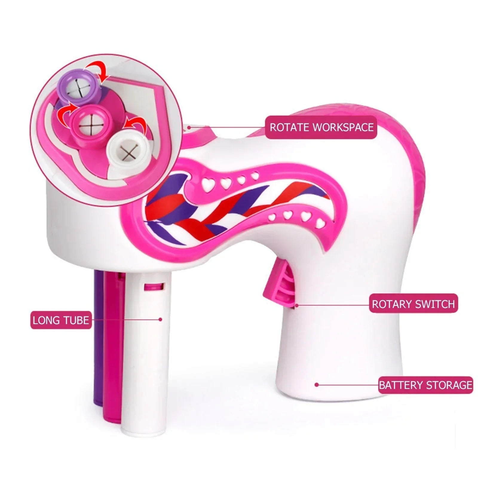 Children's Automatic Hair Braid Maker with Included Accessories