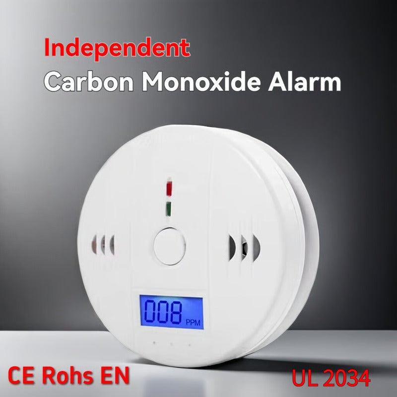 Smoke and Carbon Monoxide Alarm for Home and Kitchen Protection