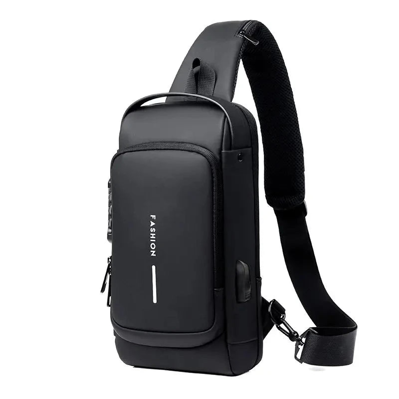Backpack with Concealed Zippers for Theft Protection