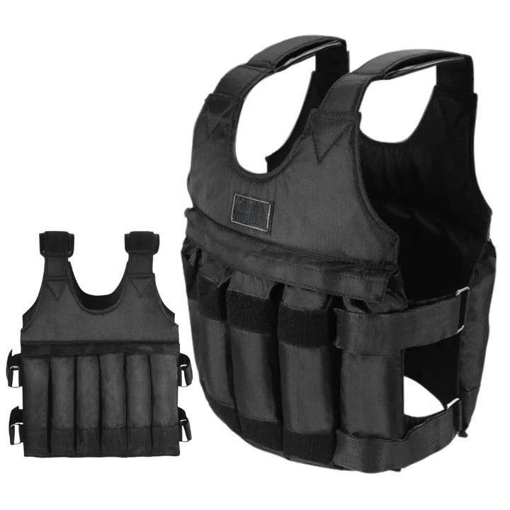 Adjustable Weight-Ready Training Vest for Exercise