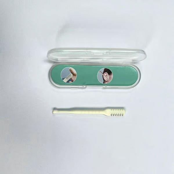 Gentle and Precise Nose Hair Trimmer with Safety Shield