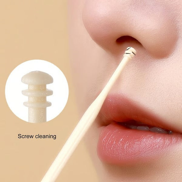 Gentle and Precise Nose Hair Trimmer with Safety Shield