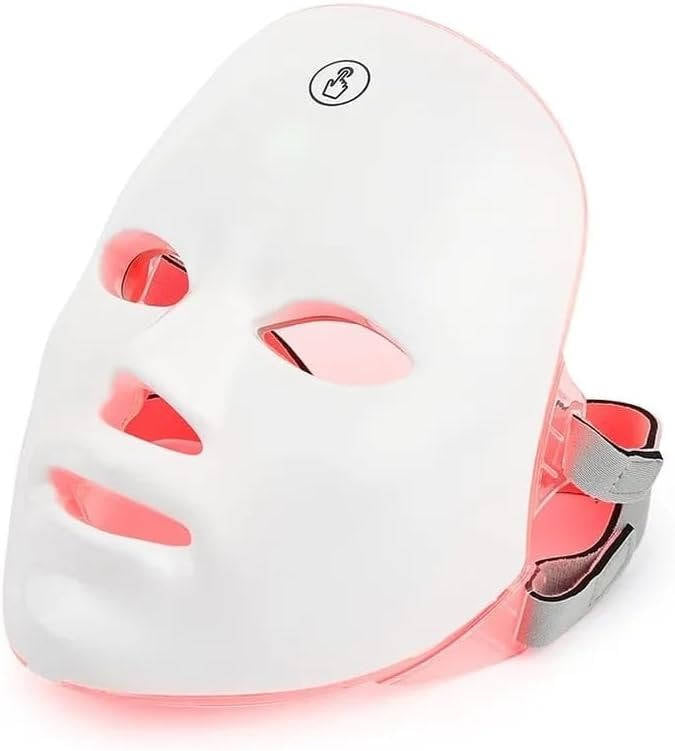 Adjustable Cordless Face Mask with 7 Color LED Lights