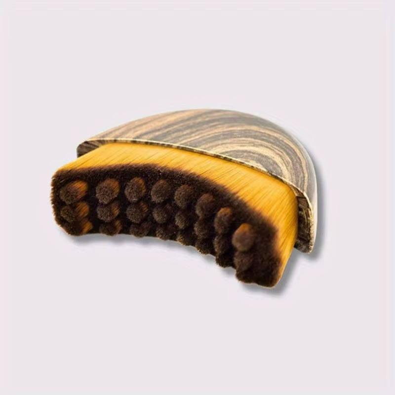 Soft Bristle Contour Brush for Facial Massage and Skin Care