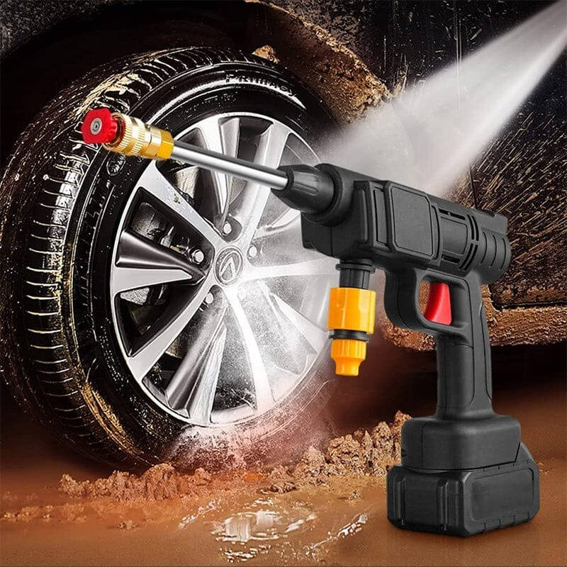 Portable Pressure Washer with Two Spray Modes and Soap Container, Copper Nozzle