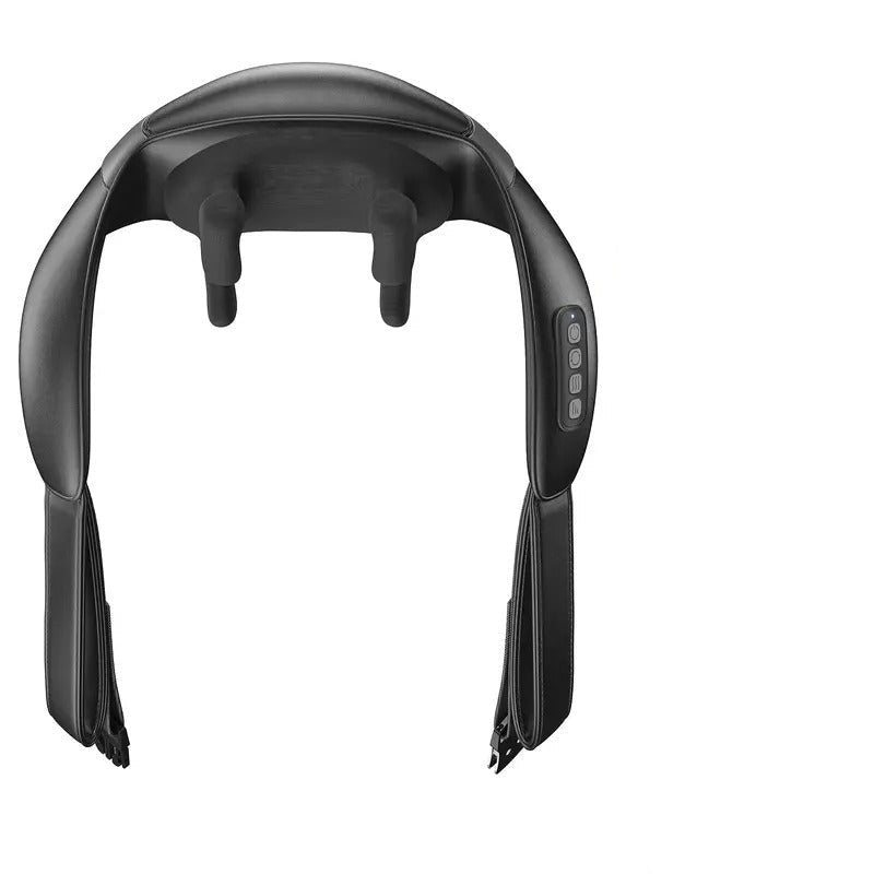 Adjustable Heat Neck and Shoulder Massager for Hands-Free Relaxation