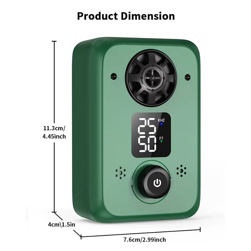 Rechargeable Ultrasonic Bark Training Device for Dogs with LED Display