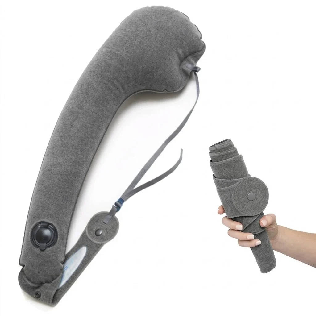 Neck Pillow for Travel – Ergonomic Design for Airplane and Car