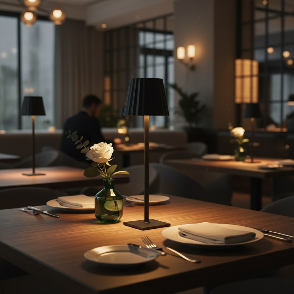 Portable Modern Lamp | Stylish Battery-Operated Lighting