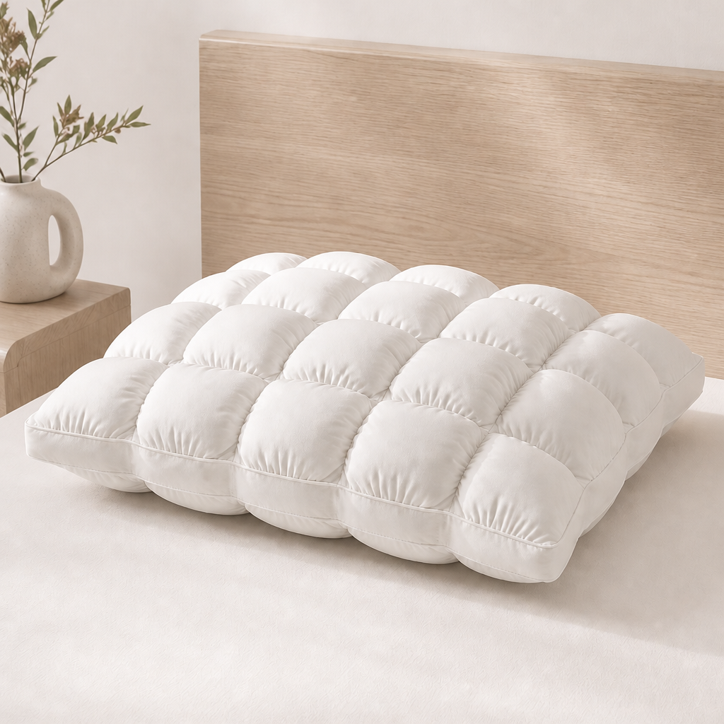 SomniCloud™ — Sleep Cool, Wake Energized, and Say Goodbye to Neck Pain