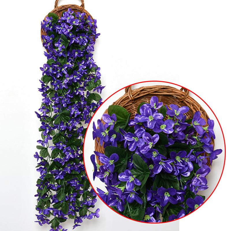 Silk Floral Arrangements – Low-Maintenance Hanging Decor