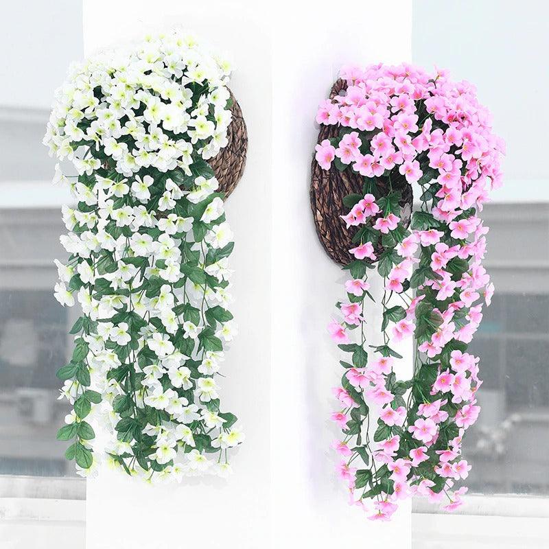 Silk Floral Arrangements – Low-Maintenance Hanging Decor