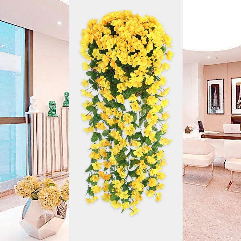 Silk Floral Arrangements – Low-Maintenance Hanging Decor