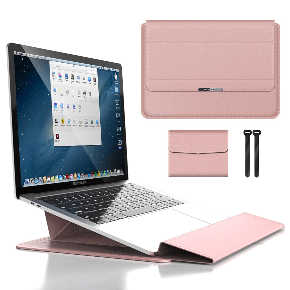 Versatile Laptop Sleeve & Stand Combo for Ultimate Comfort