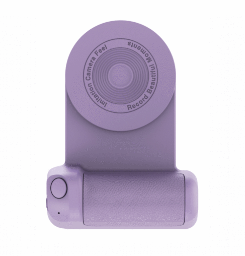 Bluetooth Camera Shutter with Smartphone Grip and 180° Stand Base