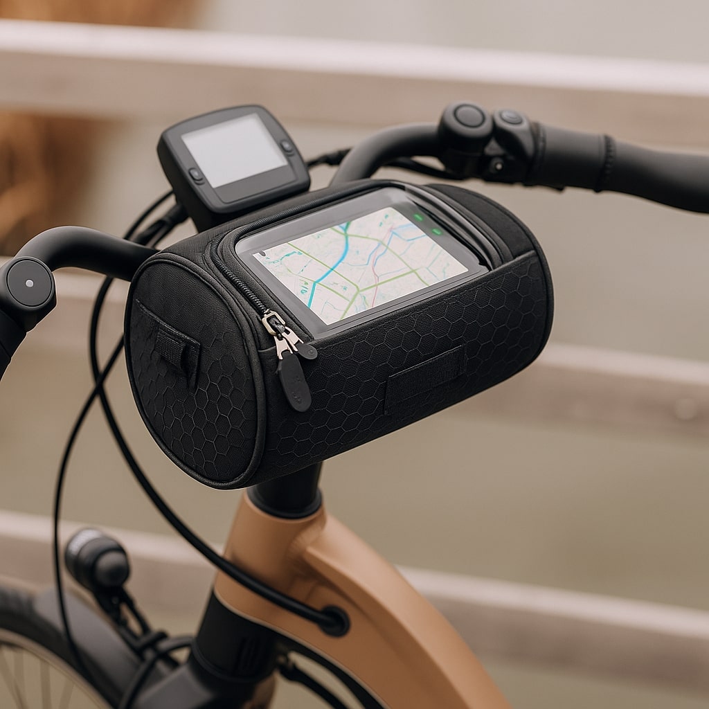 Handlebar Bag for Bicycles | Waterproof Design with Touchscreen