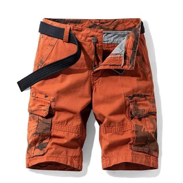 Men's Cargo Shorts – Durable Cotton Material for Outdoor Use