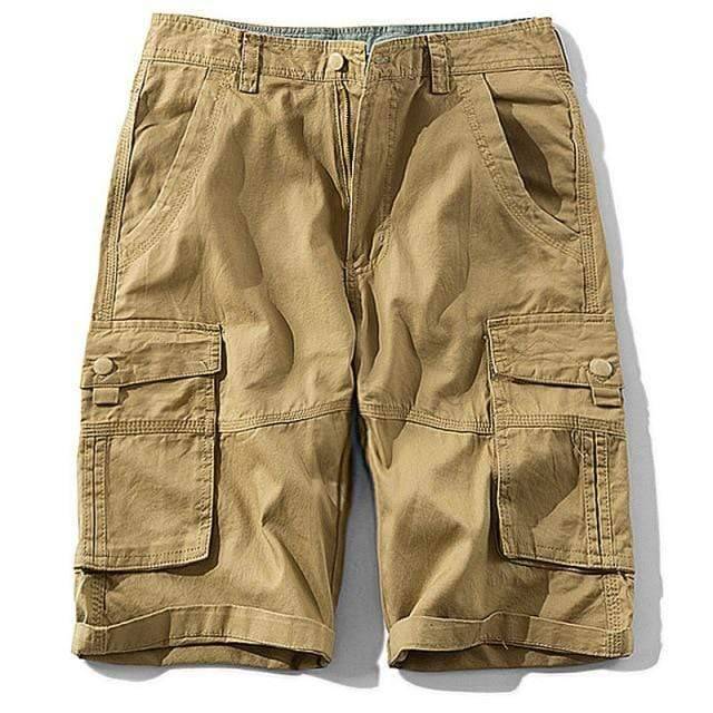 Men's Cargo Shorts – Durable Cotton Material for Outdoor Use