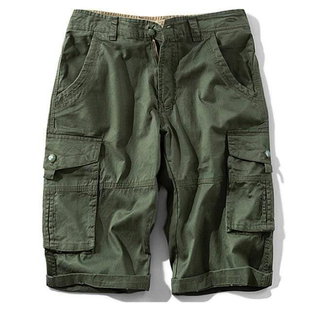 Men's Cargo Shorts – Durable Cotton Material for Outdoor Use
