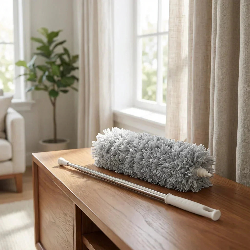 Telescopic Handle Microfiber Duster - 254 cm Length