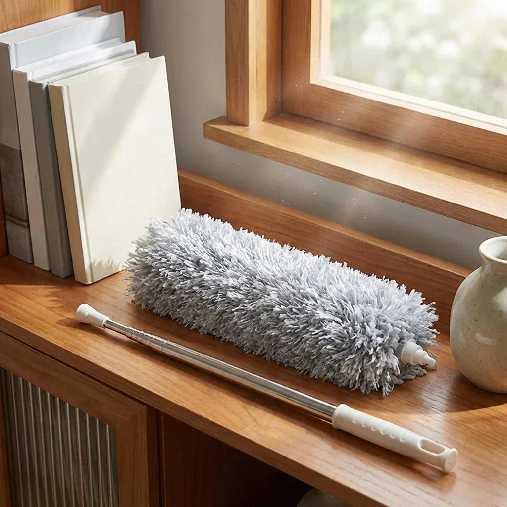 Telescopic Handle Microfiber Duster - 254 cm Length