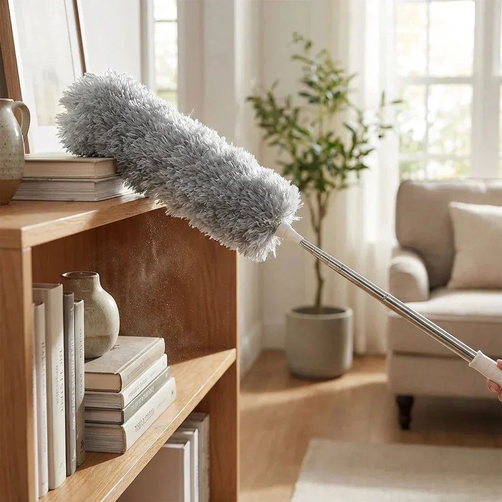 Telescopic Handle Microfiber Duster - 254 cm Length
