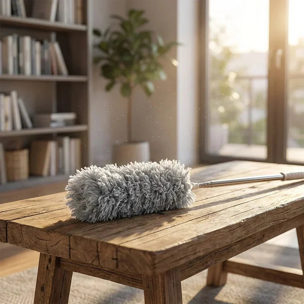 Telescopic Handle Microfiber Duster - 254 cm Length