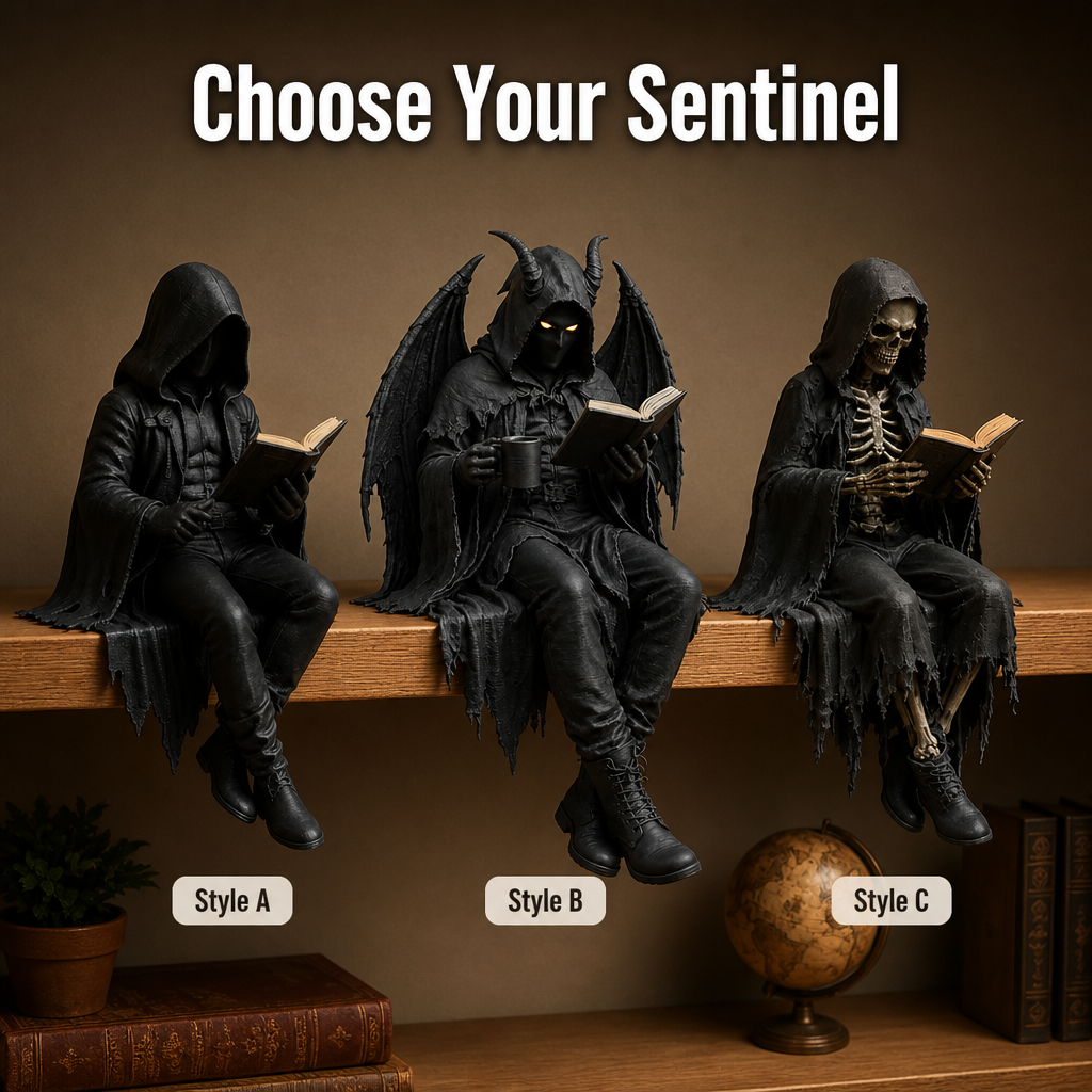 ObscuraSentinel™ — Ignite Your Space with Dark Elegance and Timeless Mystery