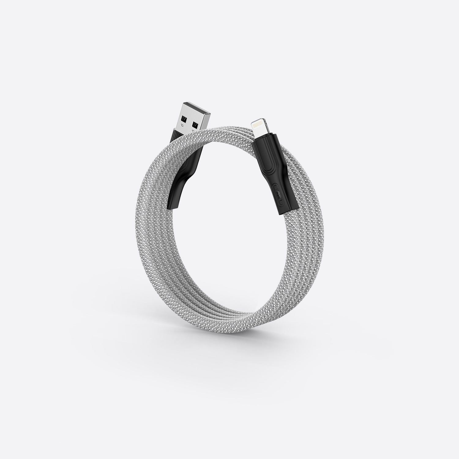 100W Fast Charging Magnetic Spiral Cable – Tangle-Free Design
