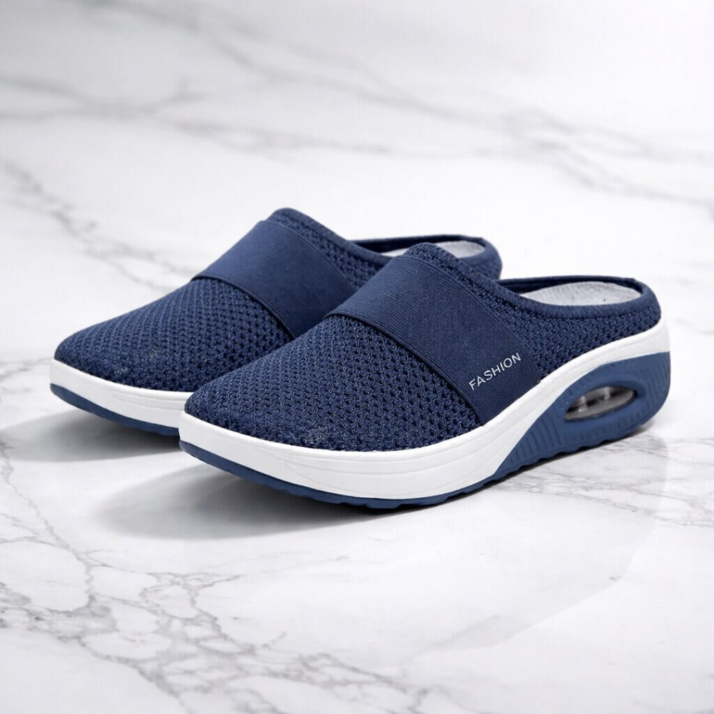 Comfort Slip-On Slippers | Extra Wide Shoes for Home