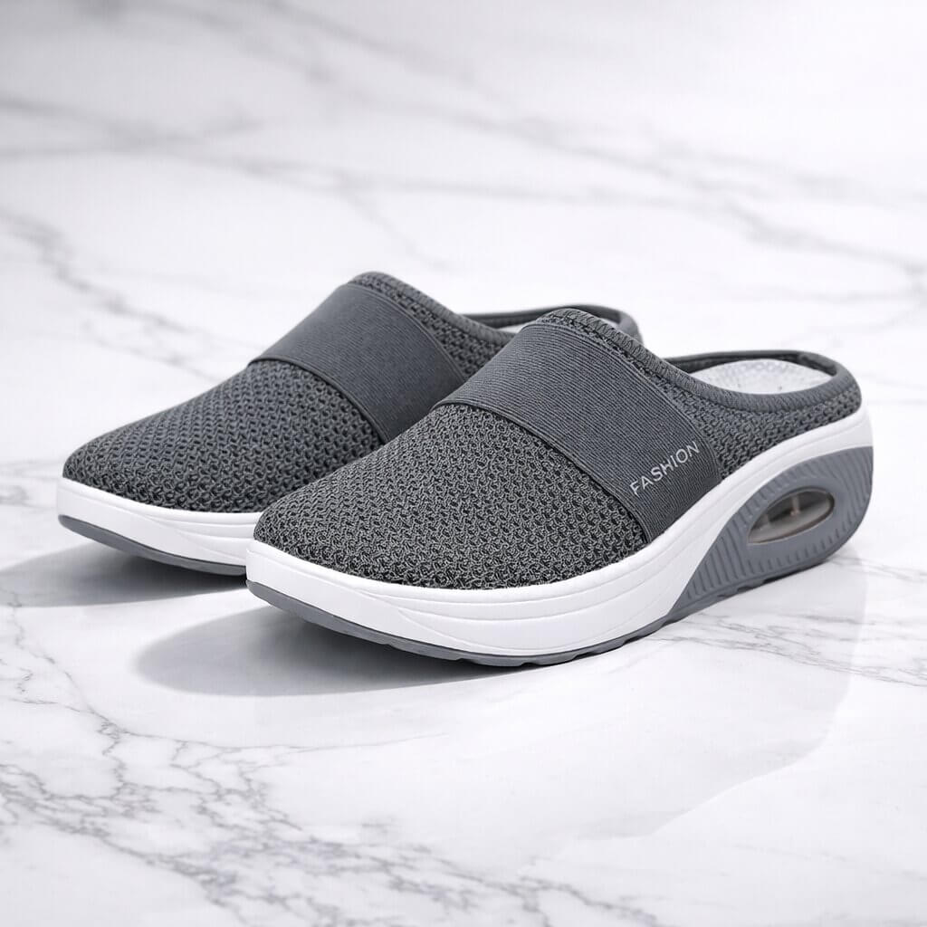 Comfort Slip-On Slippers | Extra Wide Shoes for Home