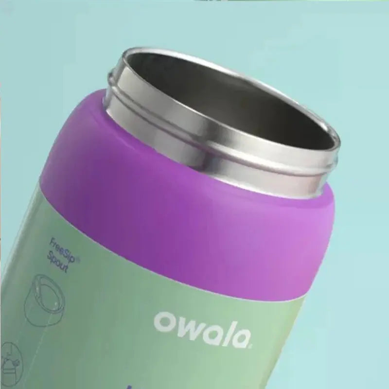 710ml Leakproof Stainless Steel Water Bottle with FreeSip Spout - Ideal for Travel & Sports, 24h Cold
