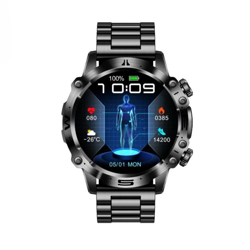 Fitness Smartwatch with AMOLED Display, Bluetooth Calling & Health Monitor