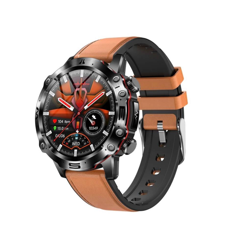 Fitness Smartwatch with AMOLED Display, Bluetooth Calling & Health Monitor