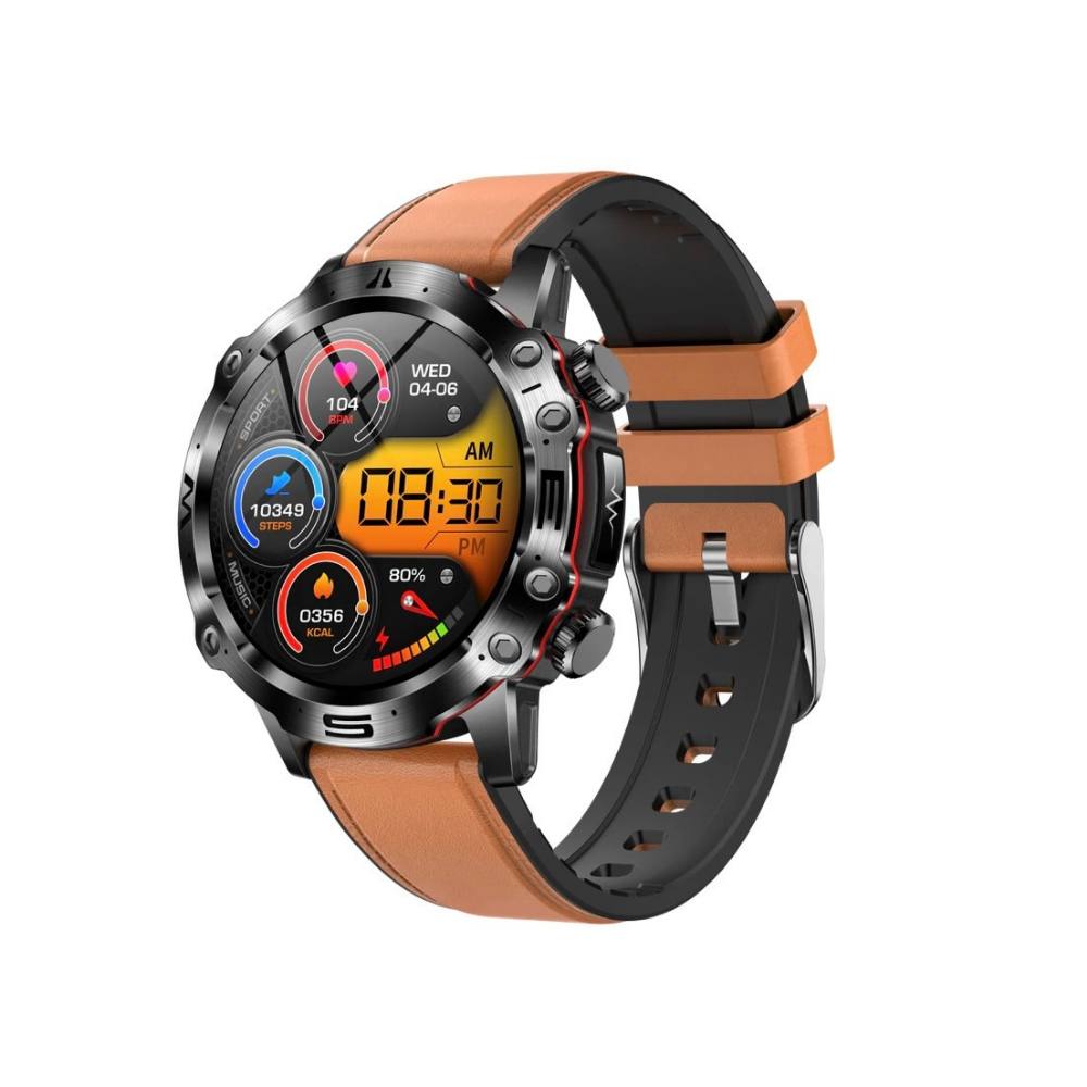 Fitness Smartwatch with AMOLED Display, Bluetooth Calling & Health Monitor