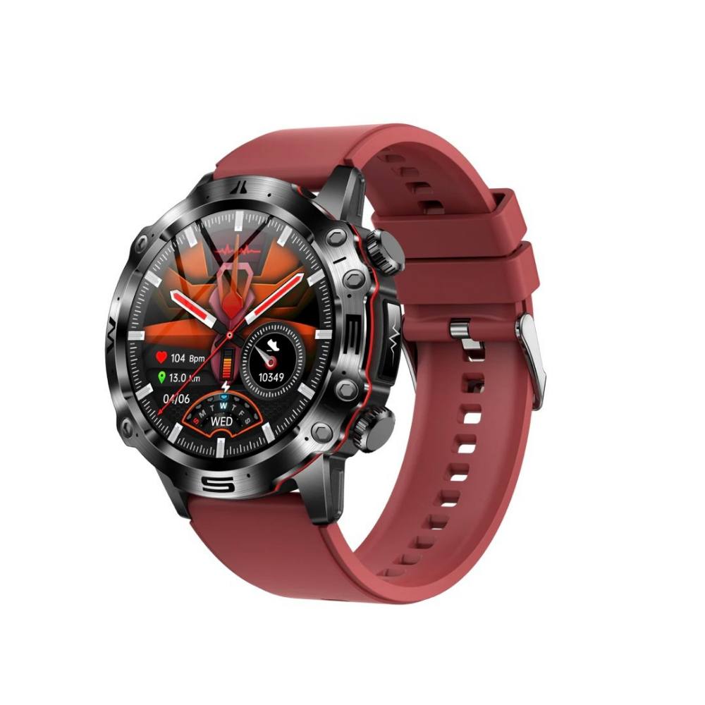 Fitness Smartwatch with AMOLED Display, Bluetooth Calling & Health Monitor