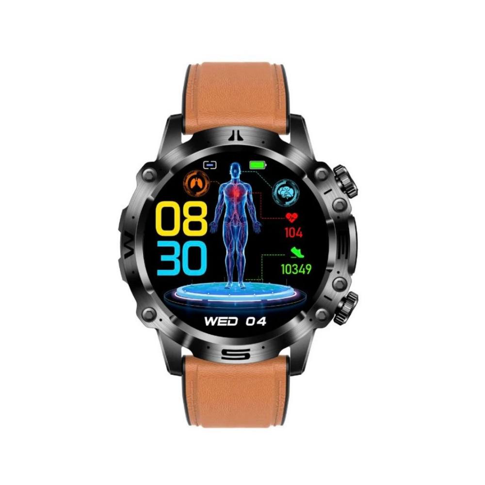 Fitness Smartwatch with AMOLED Display, Bluetooth Calling & Health Monitor