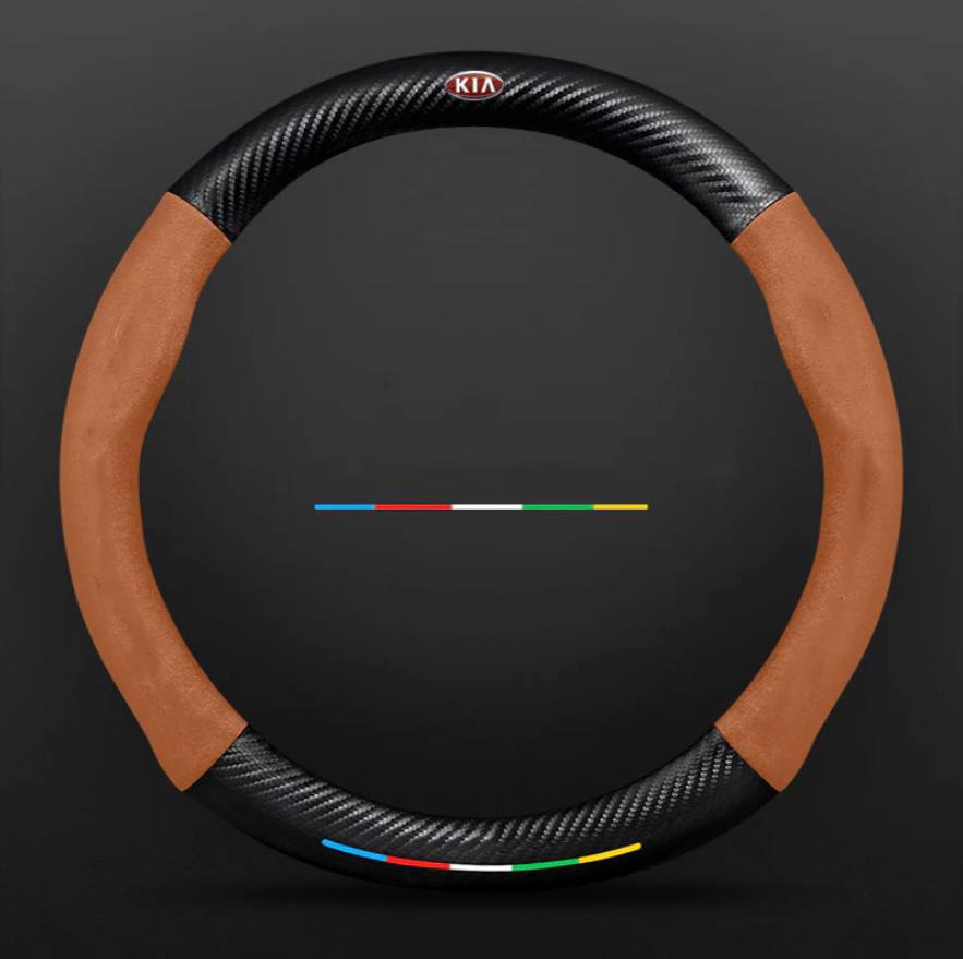 Non-Slip Steering Wheel Cover for Comfort and Grip